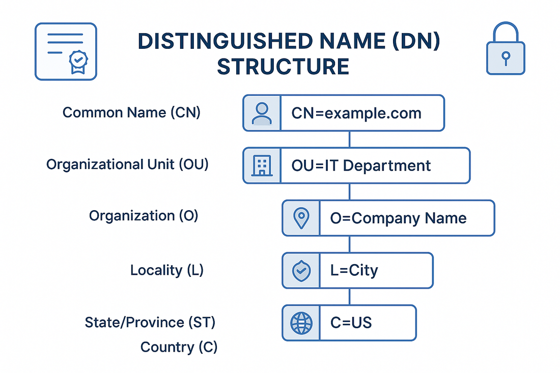Distinguished Name (DN) Information – Trustico® Online Security