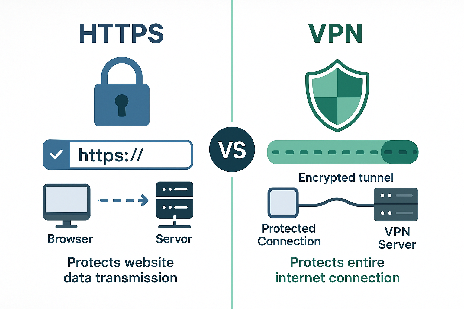 HTTPS vs VPN : Which Security Method Should You Choose? – Trustico ...
