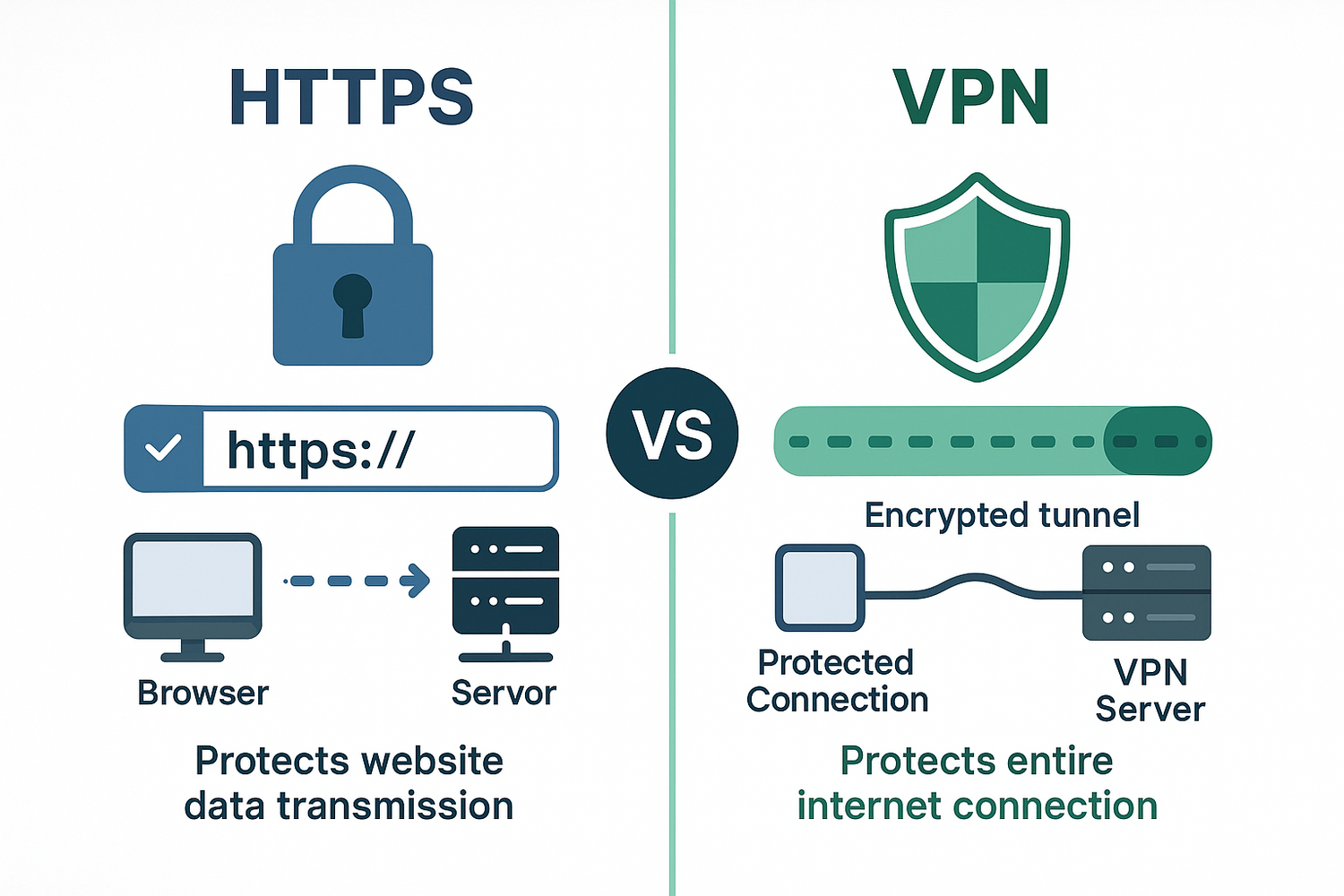 HTTPS vs VPN : Which Security Method Should You Choose? – Trustico ...